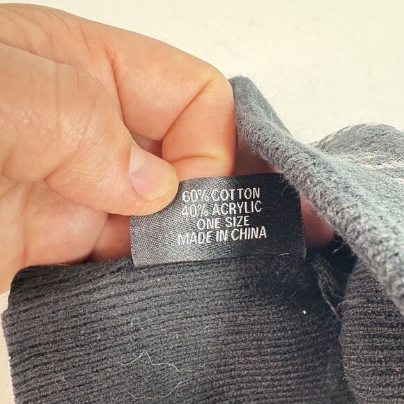 Vintage Orange County Choppers OCC Beanie Hat, Black, Motorcycle, Logo, OSFA, - Picture 6 of 8